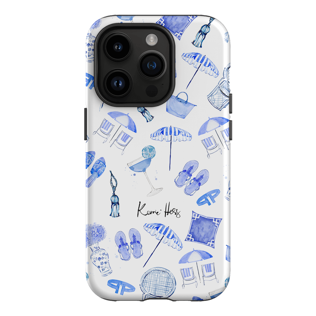 Santorini Printed Phone Cases iPhone 14 Pro / Armoured by Kerrie Hess - The Dairy