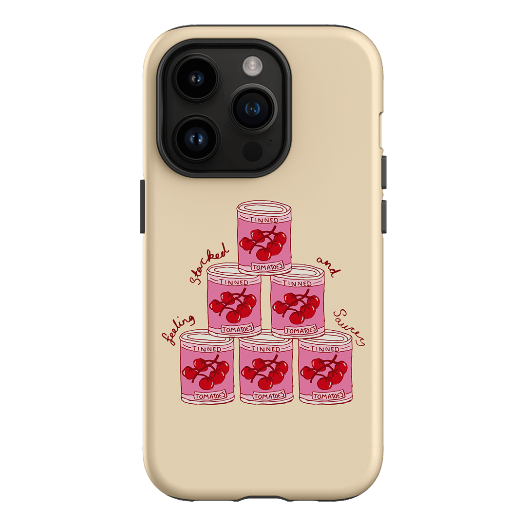 Saucy Supper Printed Phone Cases iPhone 14 Pro / Armoured by The Dairy - The Dairy