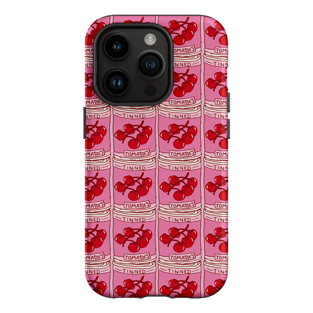 Tinned Tomatoes Printed Phone Cases iPhone 14 Pro / Armoured by The Dairy - The Dairy