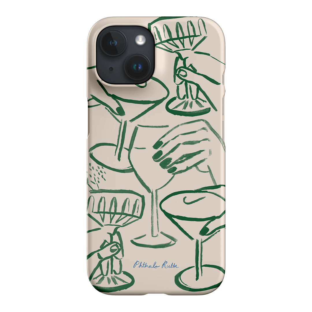 Cheers Printed Phone Cases iPhone 15 / Snap by Phthalo Ruth - The Dairy