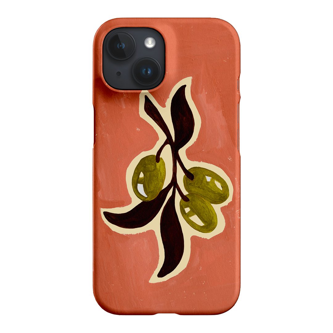 Olives Printed Phone Cases iPhone 15 / Snap by Studio Bon - The Dairy