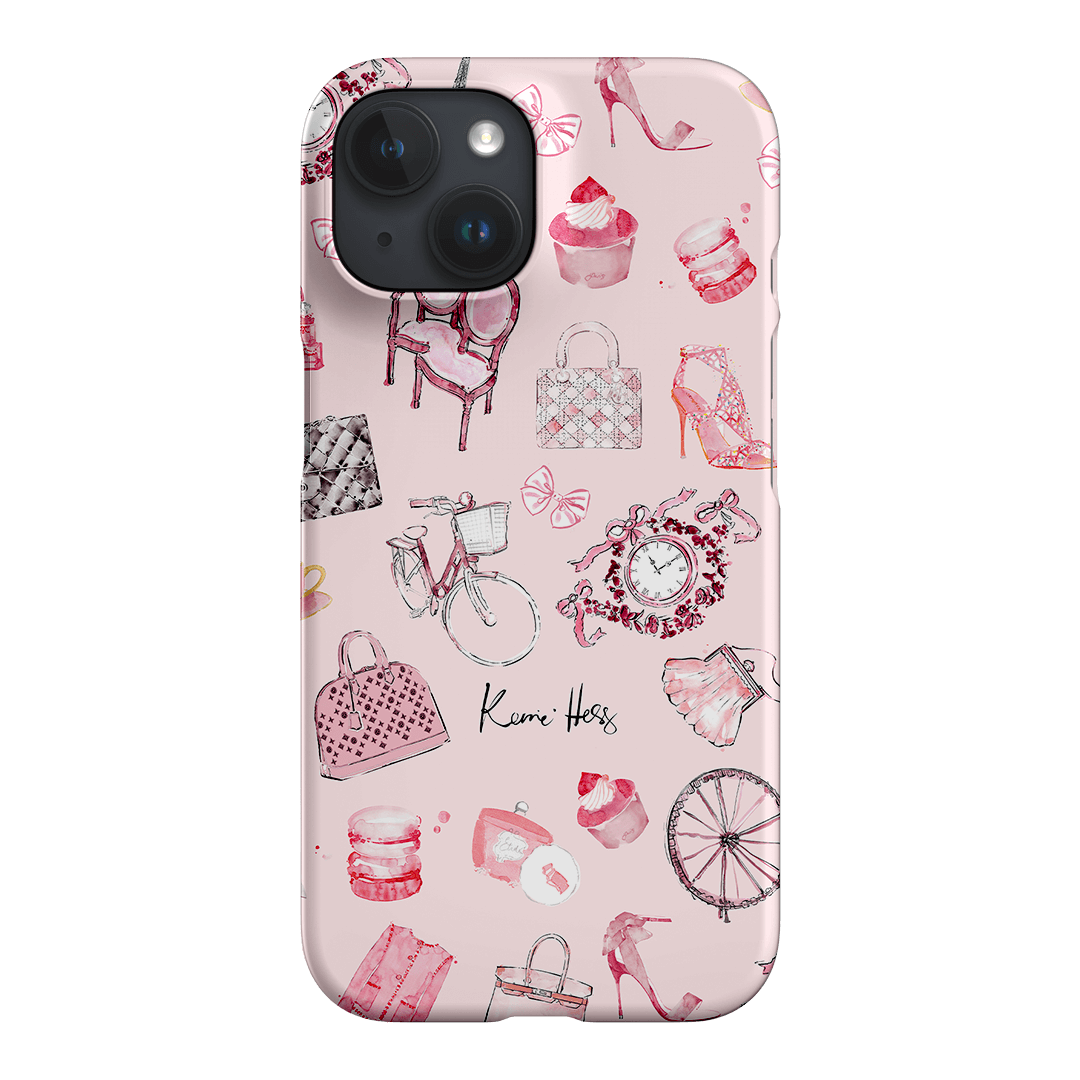 Paris Printed Phone Cases iPhone 15 / Snap by Kerrie Hess - The Dairy