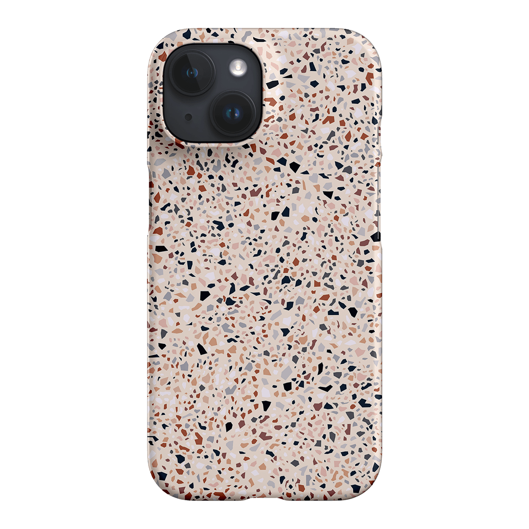 Terrazzo Printed Phone Cases iPhone 15 / Snap by The Dairy - The Dairy