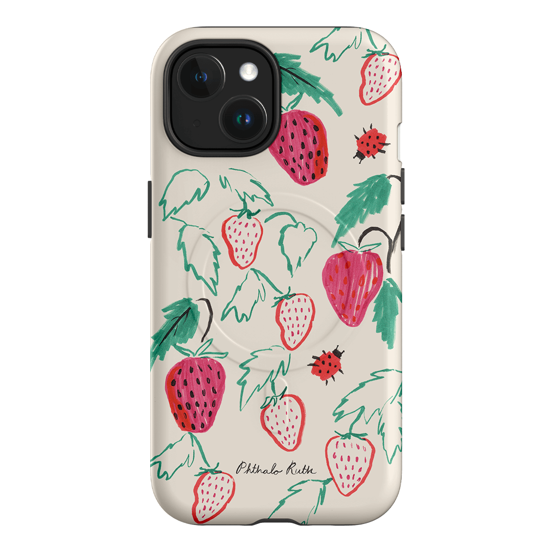 Ladybug Hour Printed Phone Cases iPhone 15 / Armoured MagSafe by Phthalo Ruth - The Dairy