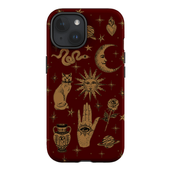 Astro Flash Red Printed Phone Cases iPhone 15 / Armoured by Veronica Tucker - The Dairy
