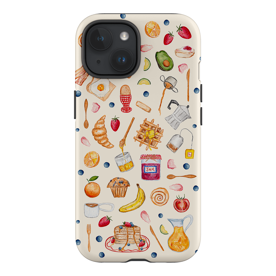 Sunday Breakfast Printed Phone Cases iPhone 15 / Armoured by BG. Studio - The Dairy