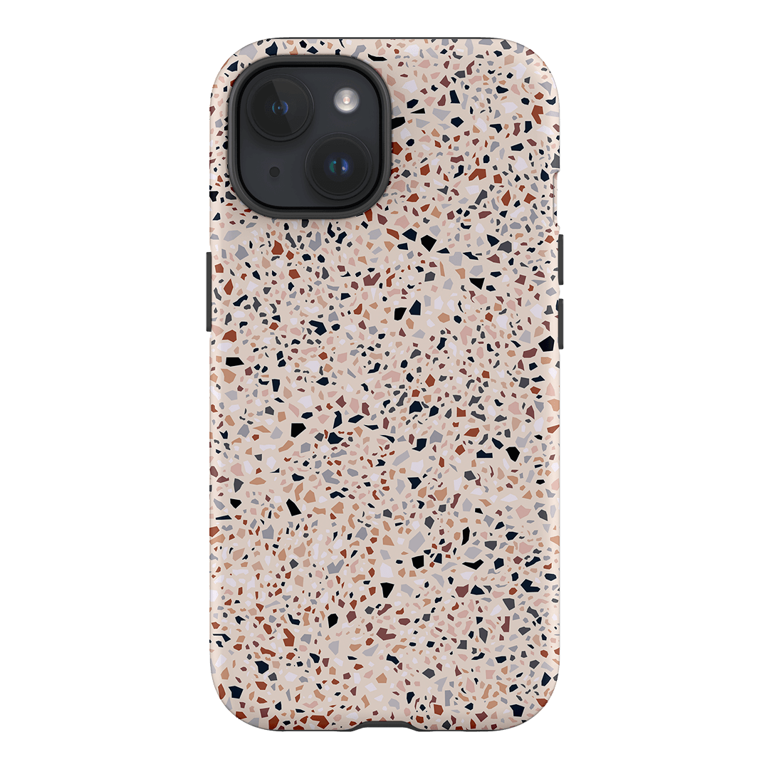 Terrazzo Printed Phone Cases iPhone 15 / Armoured by The Dairy - The Dairy