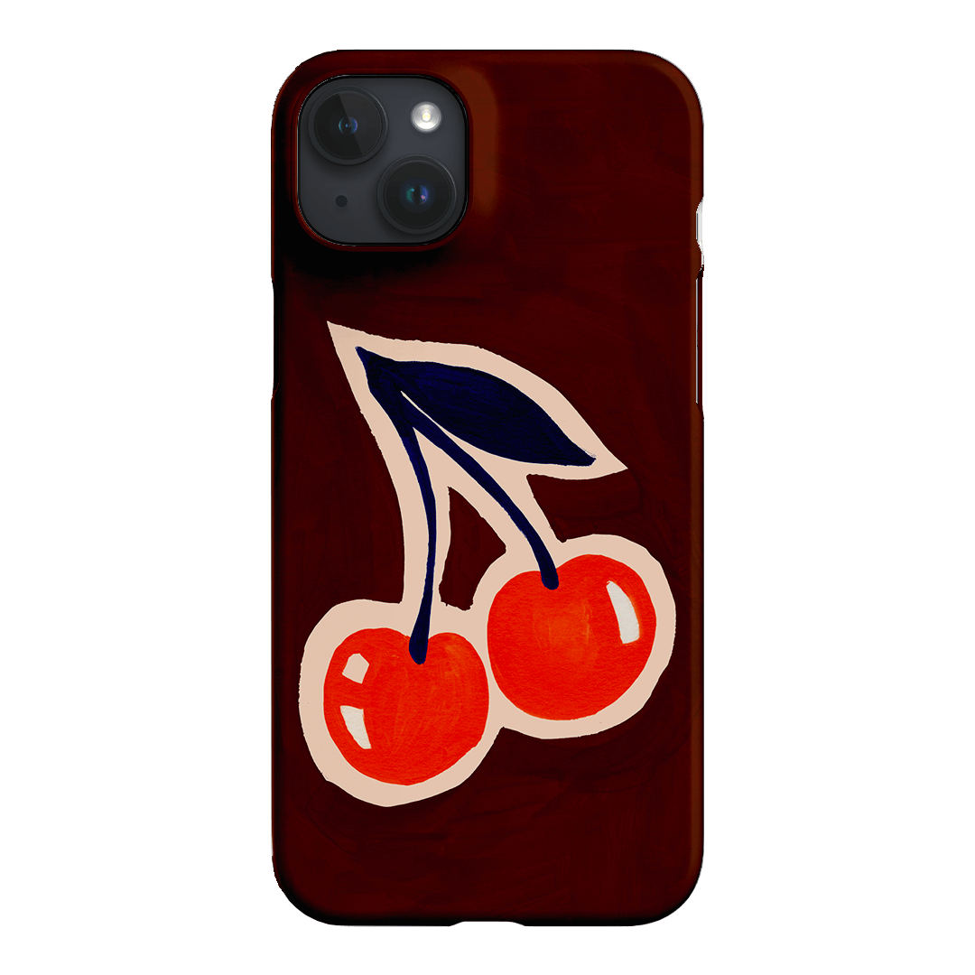 Cherries Printed Phone Cases iPhone 15 Plus / Snap by Studio Bon - The Dairy