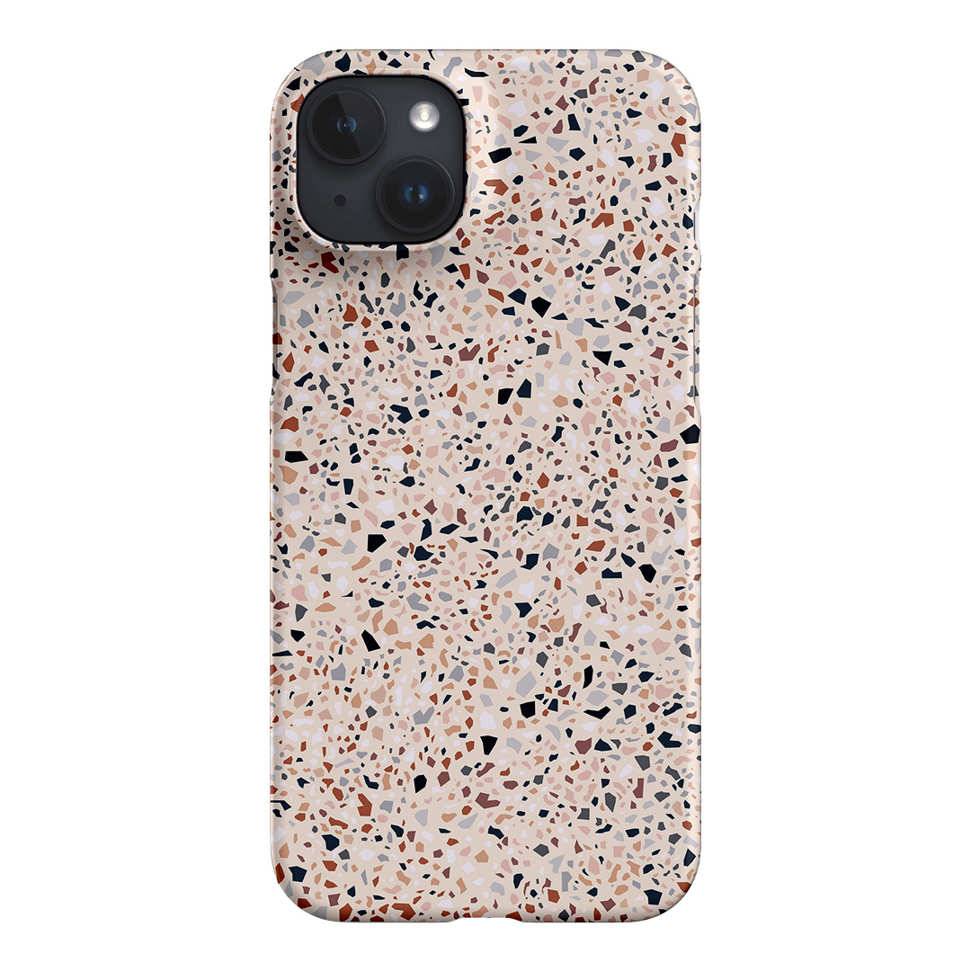 Terrazzo Printed Phone Cases iPhone 15 Plus / Snap by The Dairy - The Dairy