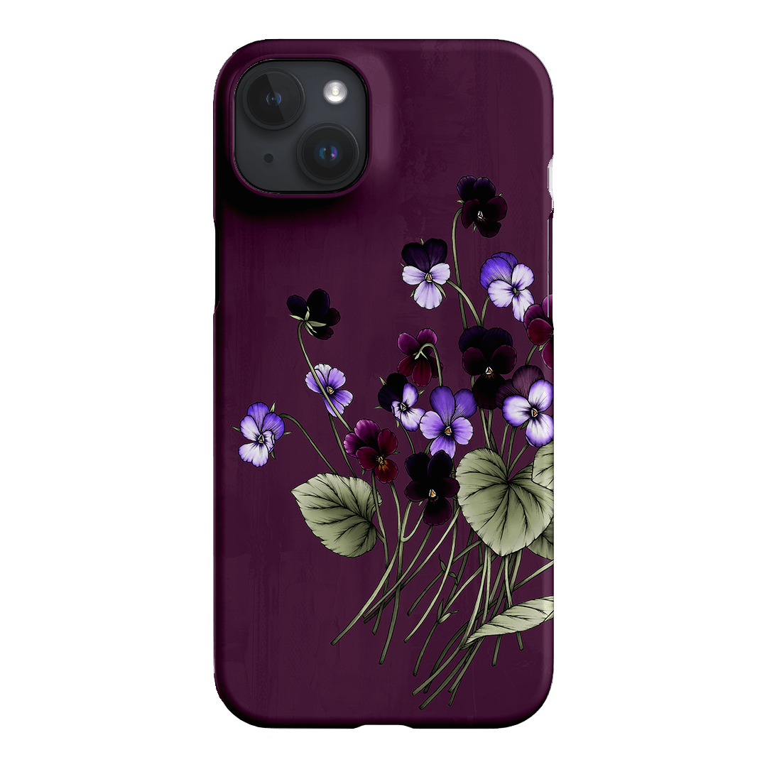 Viola Printed Phone Cases iPhone 15 Plus / Snap by Typoflora - The Dairy