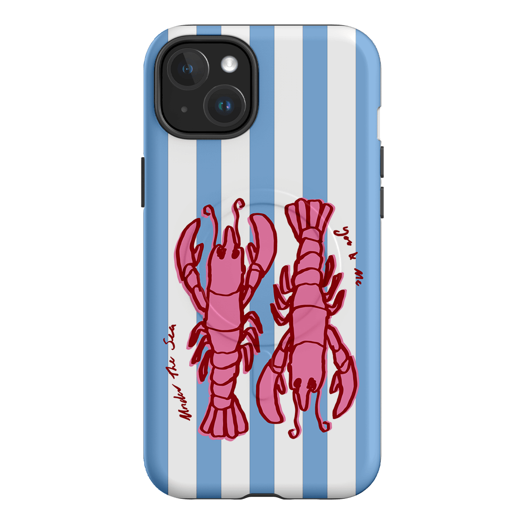 Lobster for Life Printed Phone Cases iPhone 15 Plus / Armoured MagSafe by The Dairy - The Dairy