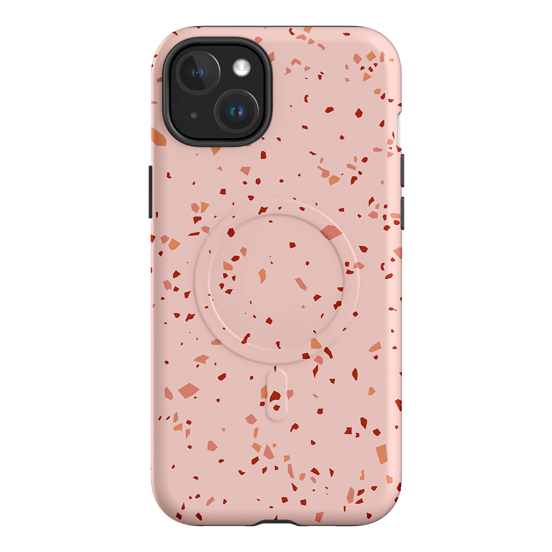 Capri Terrazzo Printed Phone Cases iPhone 15 Plus / Armoured MagSafe by The Dairy - The Dairy