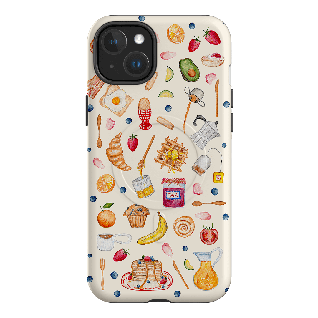 Sunday Breakfast Printed Phone Cases iPhone 15 Plus / Armoured MagSafe by BG. Studio - The Dairy