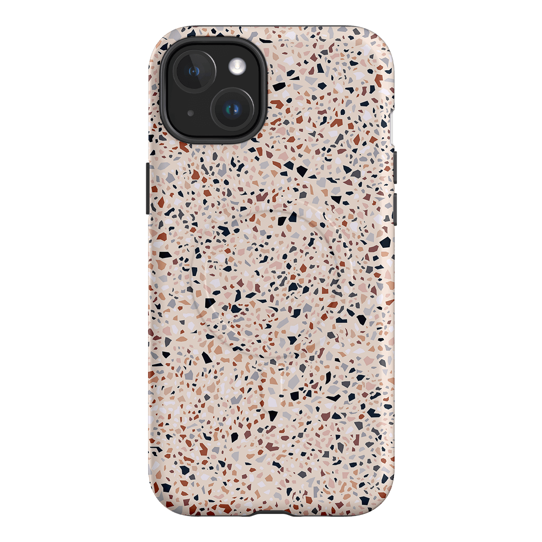 Terrazzo Printed Phone Cases iPhone 15 Plus / Armoured MagSafe by The Dairy - The Dairy