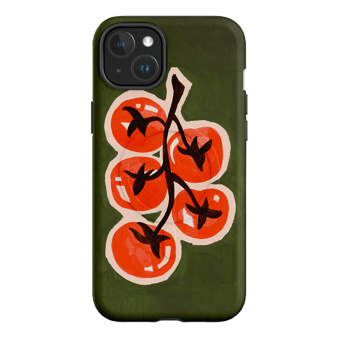 Tomatoes Printed Phone Cases iPhone 15 Plus / Armoured MagSafe by Studio Bon - The Dairy