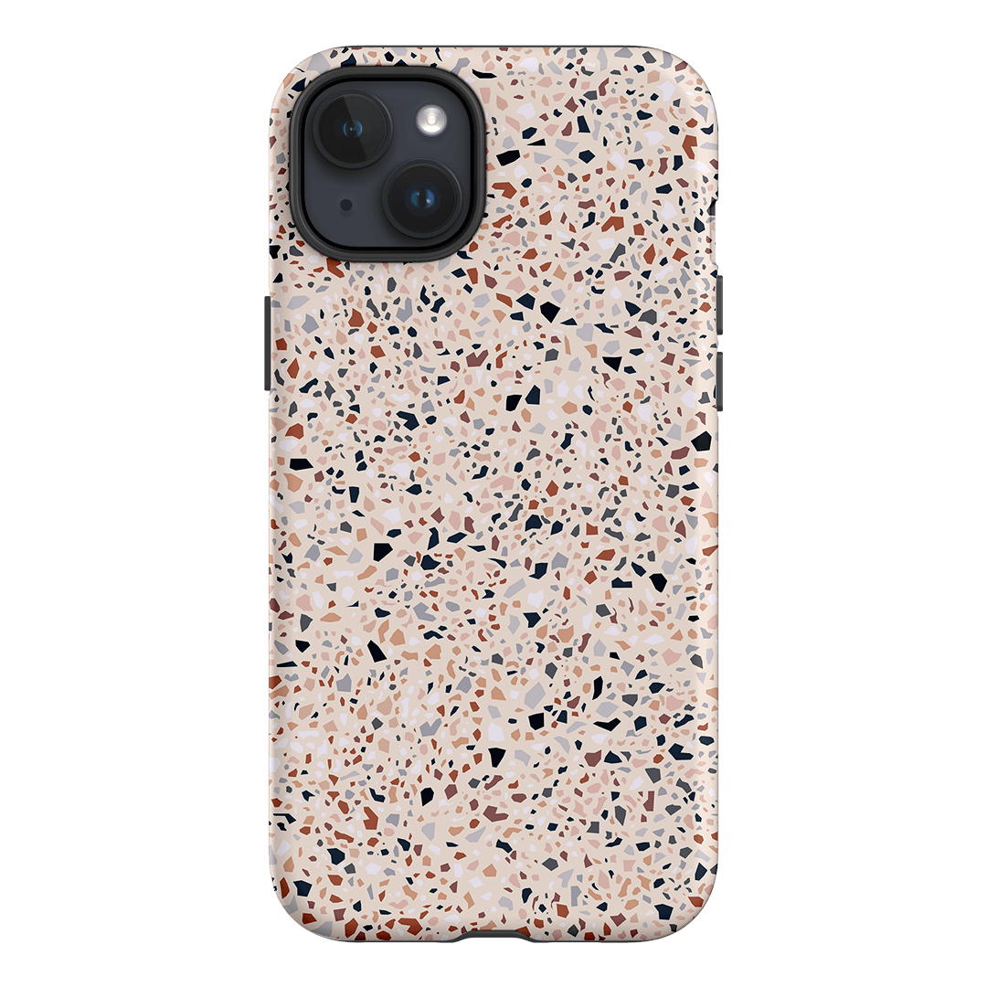 Terrazzo Printed Phone Cases iPhone 15 Plus / Armoured by The Dairy - The Dairy