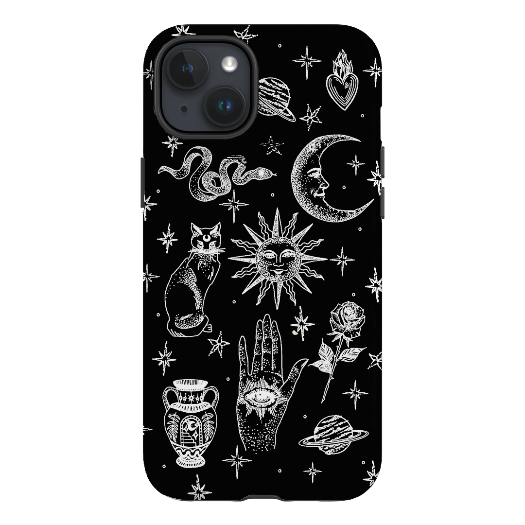 Astro Flash Monochrome Printed Phone Cases iPhone 15 Plus / Armoured by Veronica Tucker - The Dairy