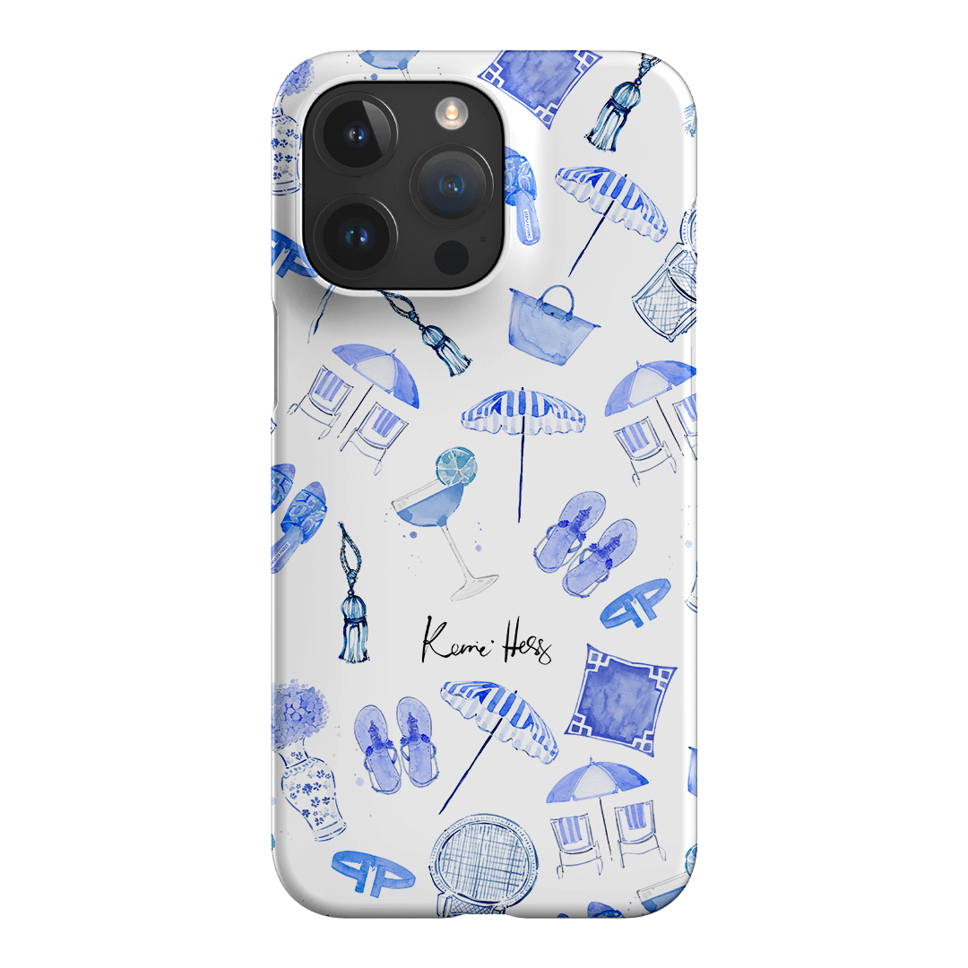 Santorini Printed Phone Cases iPhone 15 Pro Max / Snap by Kerrie Hess - The Dairy