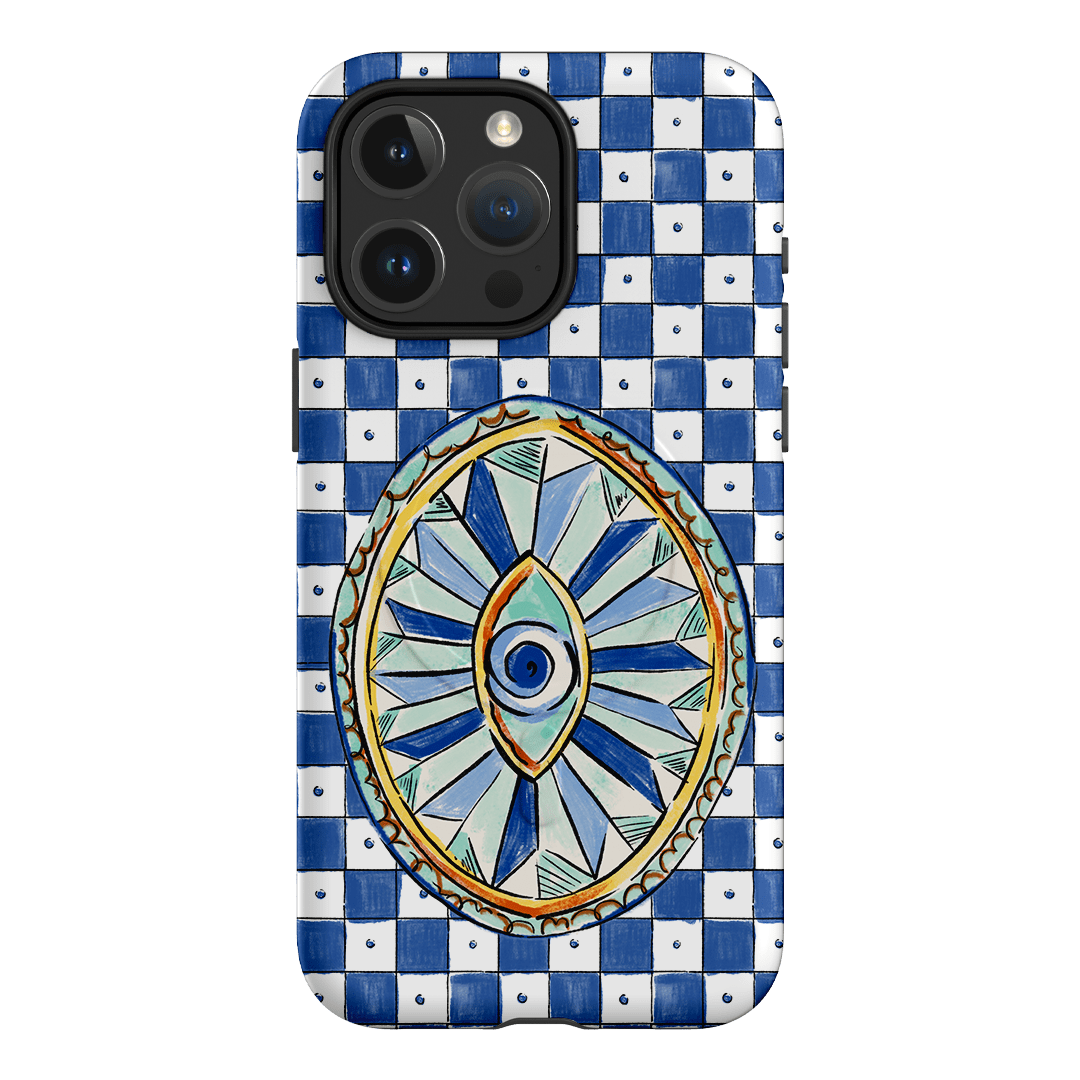 Evil Eye Printed Phone Cases iPhone 15 Pro Max / Armoured MagSafe by Fenton & Fenton - The Dairy