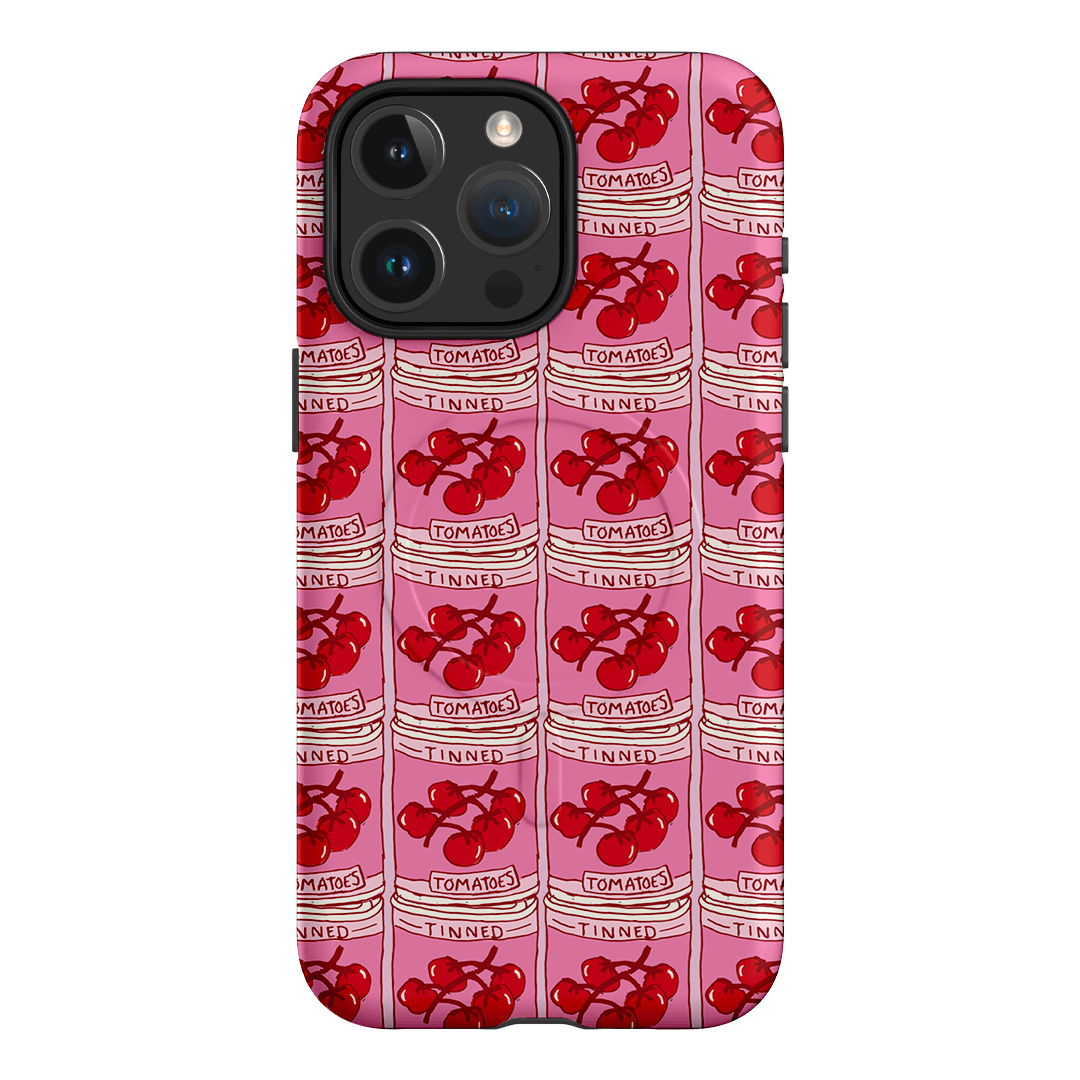 Tinned Tomatoes Printed Phone Cases iPhone 15 Pro Max / Armoured MagSafe by The Dairy - The Dairy