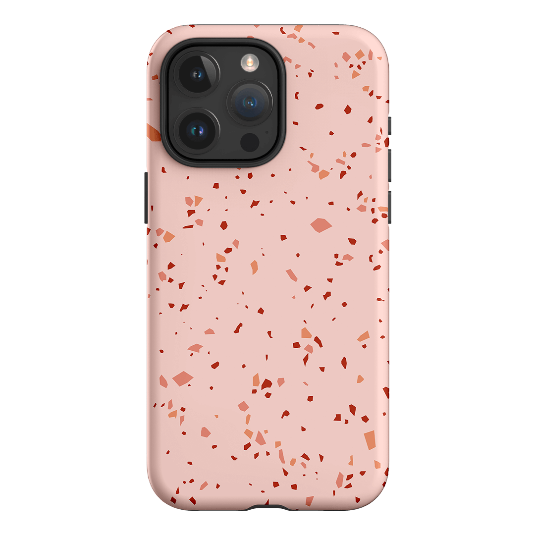 Capri Terrazzo Printed Phone Cases iPhone 15 Pro Max / Armoured by The Dairy - The Dairy