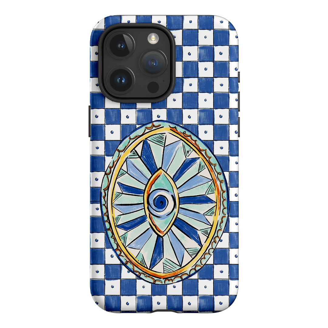 Evil Eye Printed Phone Cases iPhone 15 Pro Max / Armoured by Fenton & Fenton - The Dairy