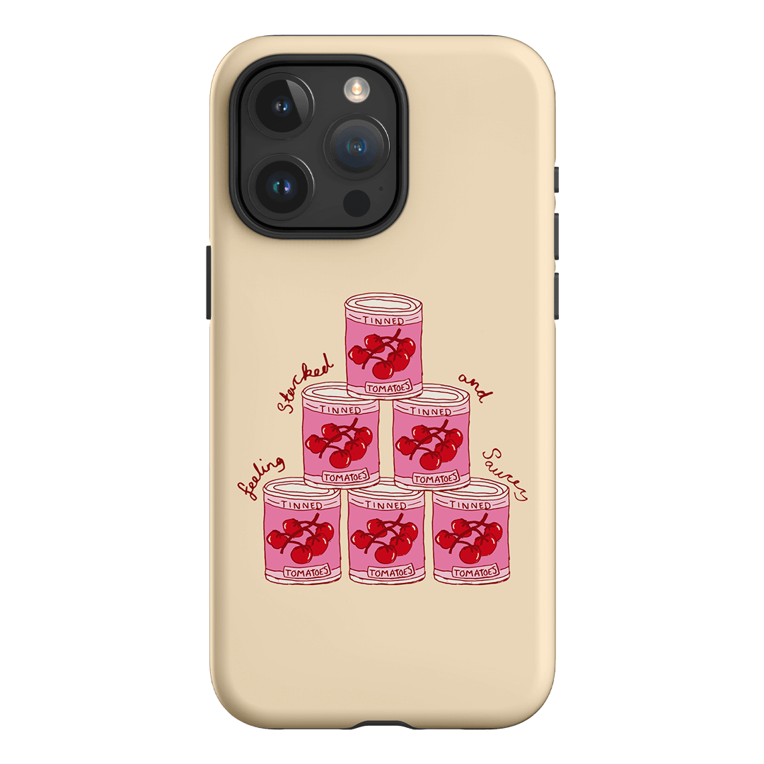 Saucy Supper Printed Phone Cases iPhone 15 Pro Max / Armoured by The Dairy - The Dairy