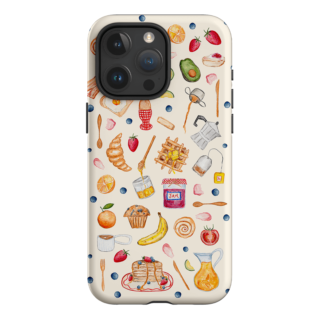 Sunday Breakfast Printed Phone Cases iPhone 15 Pro Max / Armoured by BG. Studio - The Dairy