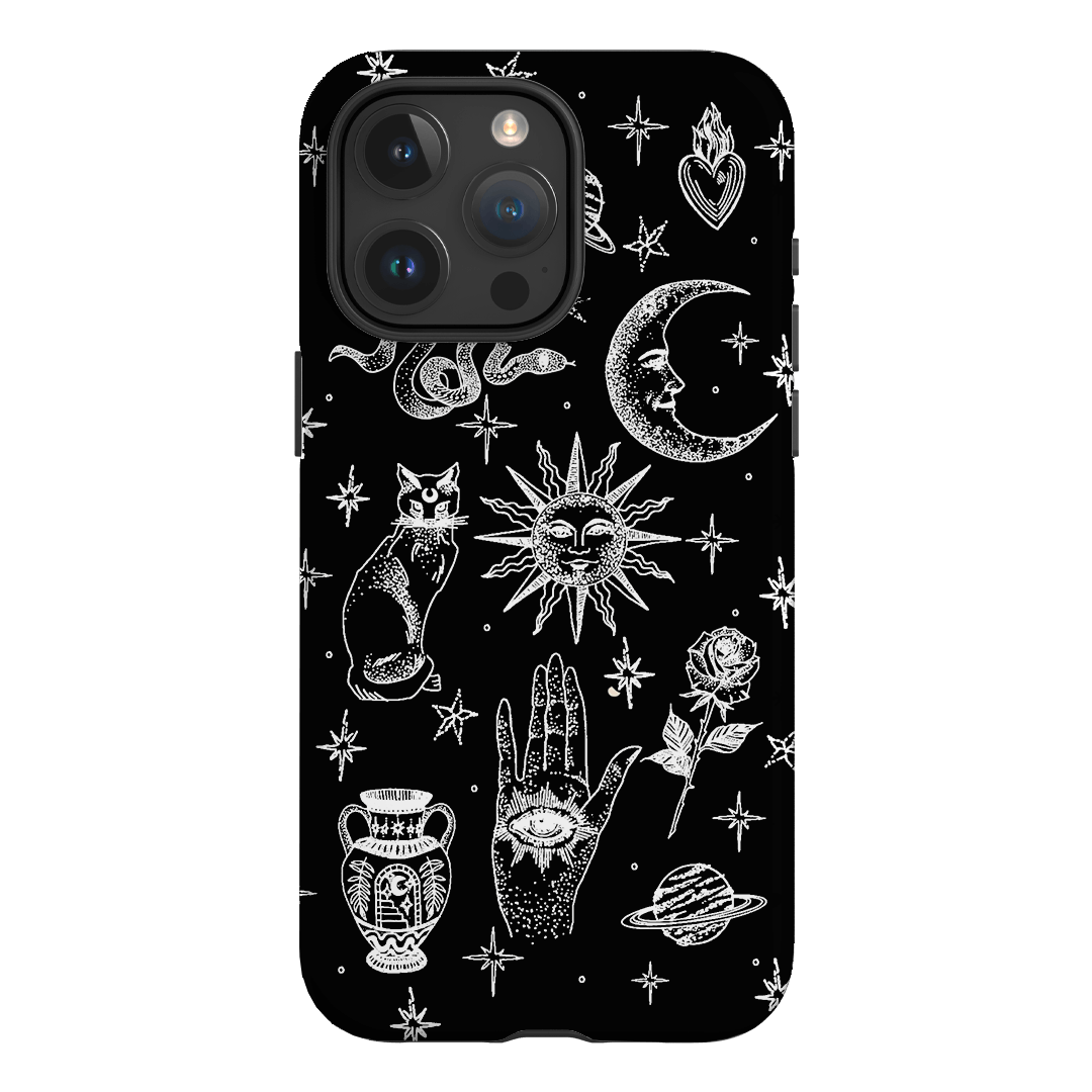 Astro Flash Monochrome Printed Phone Cases iPhone 15 Pro Max / Armoured by Veronica Tucker - The Dairy