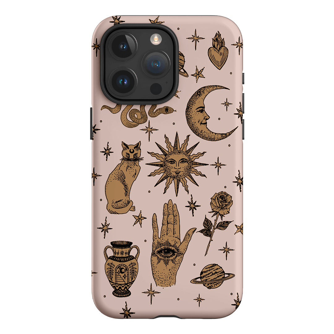 Astro Flash Pink Printed Phone Cases iPhone 15 Pro Max / Armoured by Veronica Tucker - The Dairy