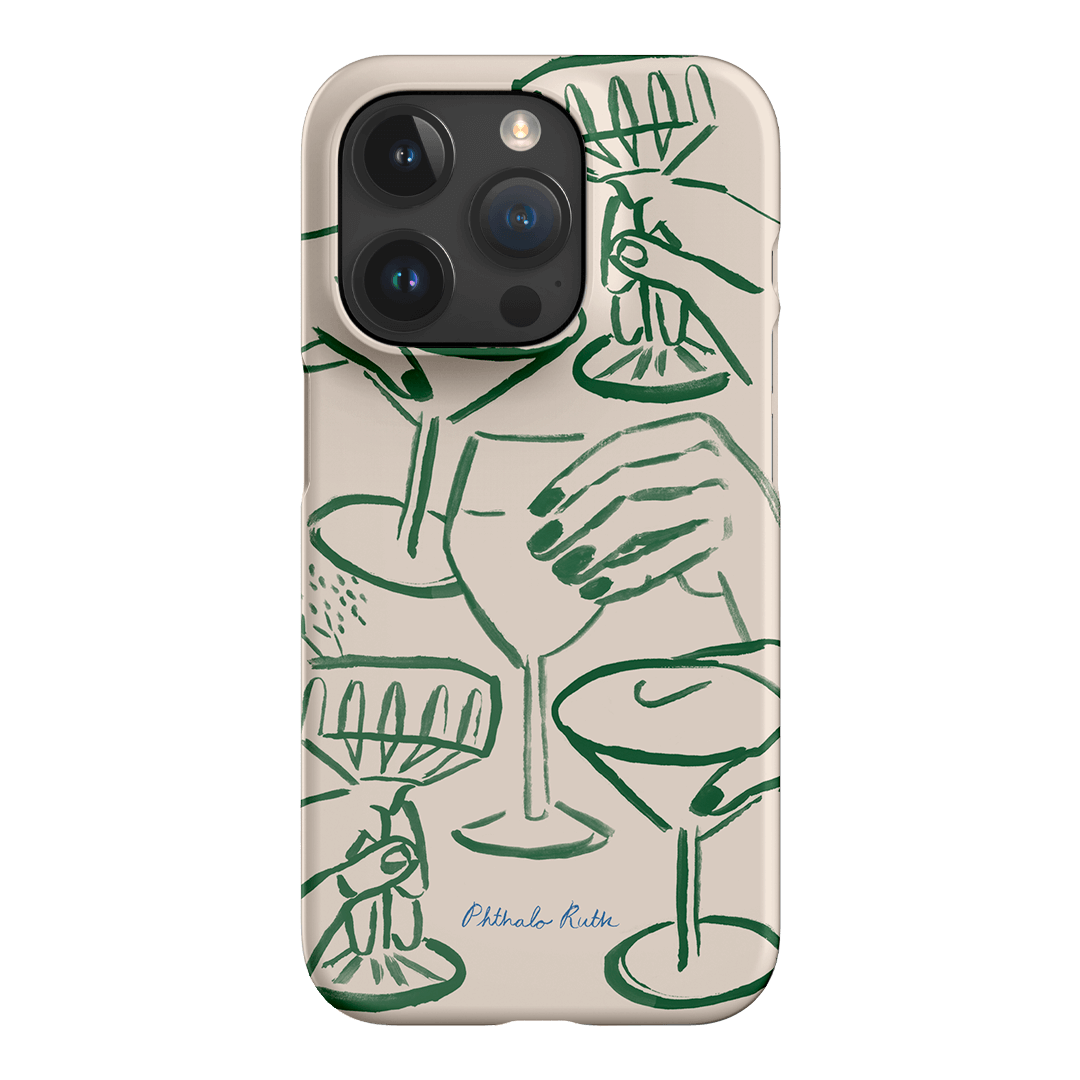 Cheers Printed Phone Cases iPhone 15 Pro / Snap by Phthalo Ruth - The Dairy