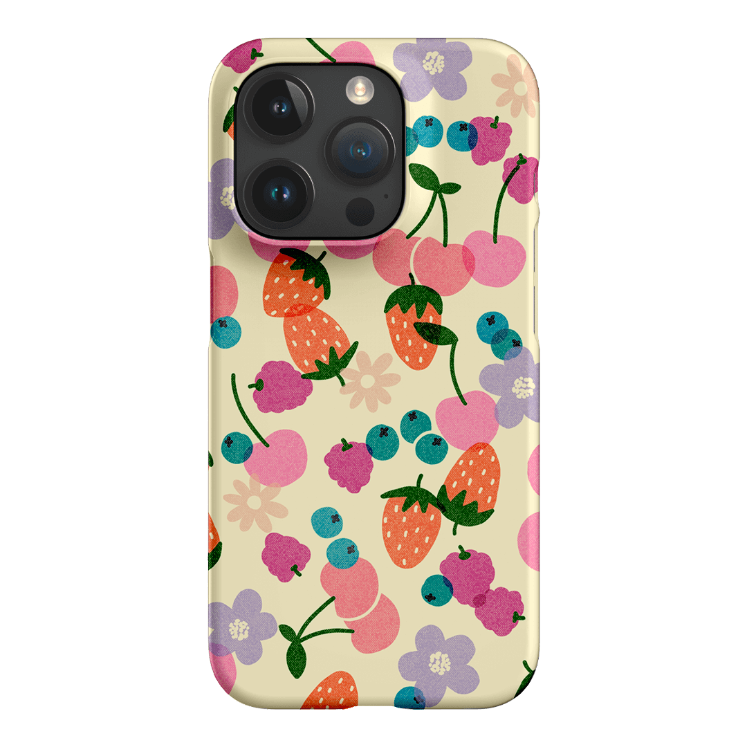 Fruitbowl Printed Phone Cases iPhone 15 Pro / Snap by Amy Gibbs - The Dairy