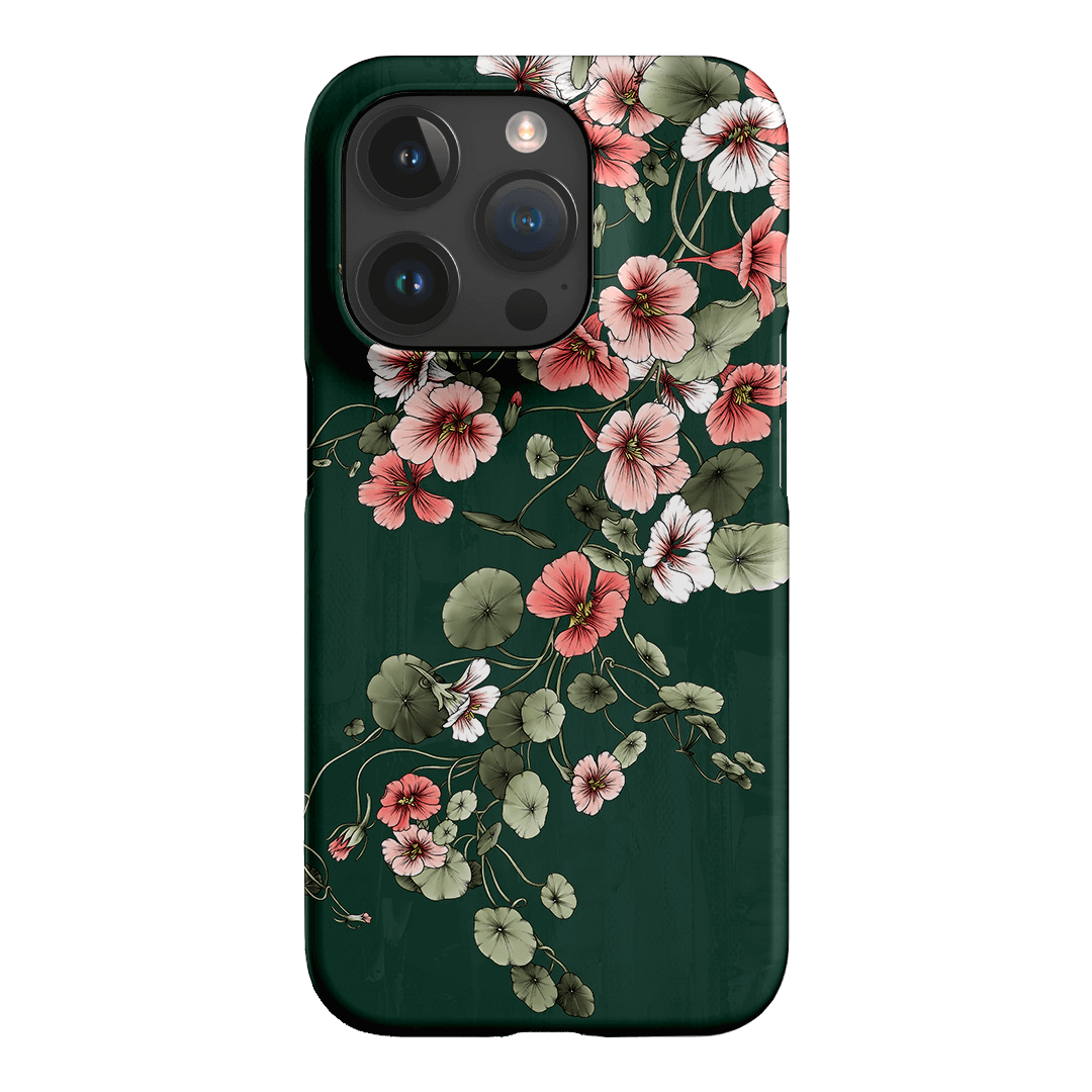 Nasturtium Printed Phone Cases iPhone 15 Pro / Snap by Typoflora - The Dairy