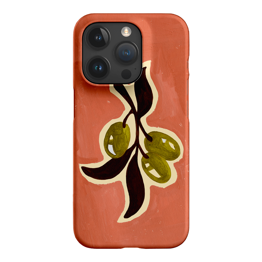 Olives Printed Phone Cases iPhone 15 Pro / Snap by Studio Bon - The Dairy