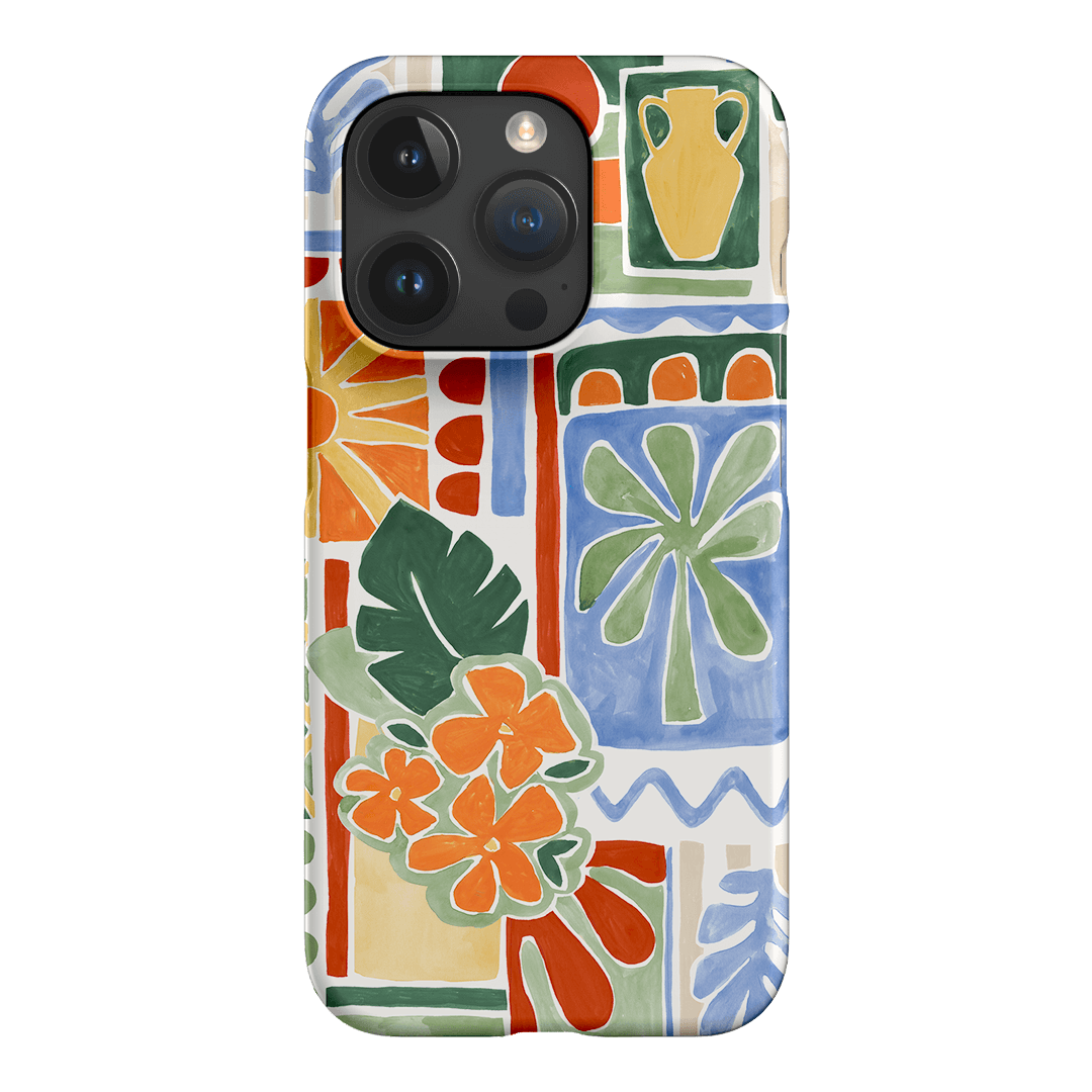 Tropicana Tile Printed Phone Cases iPhone 15 Pro / Snap by Charlie Taylor - The Dairy