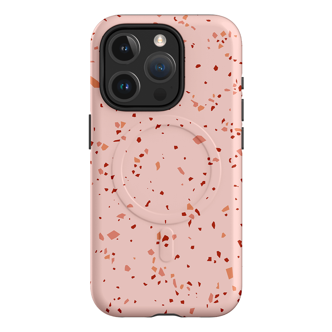 Capri Terrazzo Printed Phone Cases iPhone 15 Pro / Armoured MagSafe by The Dairy - The Dairy