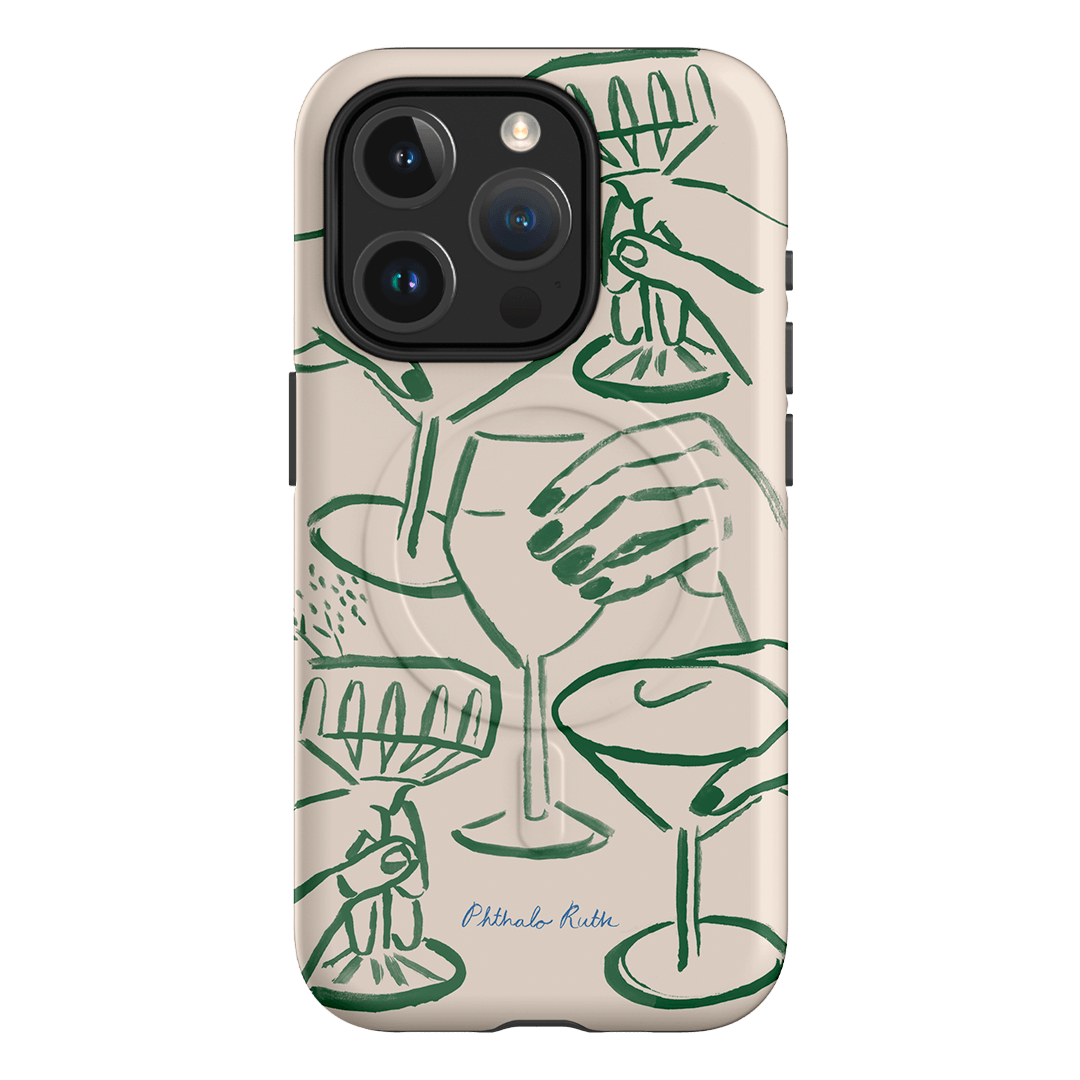 Cheers Printed Phone Cases iPhone 15 Pro / Armoured MagSafe by Phthalo Ruth - The Dairy