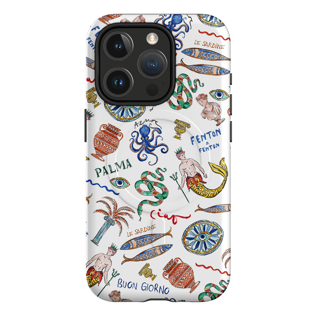 Il Mediterraneo Printed Phone Cases iPhone 15 Pro / Armoured MagSafe by Fenton & Fenton - The Dairy