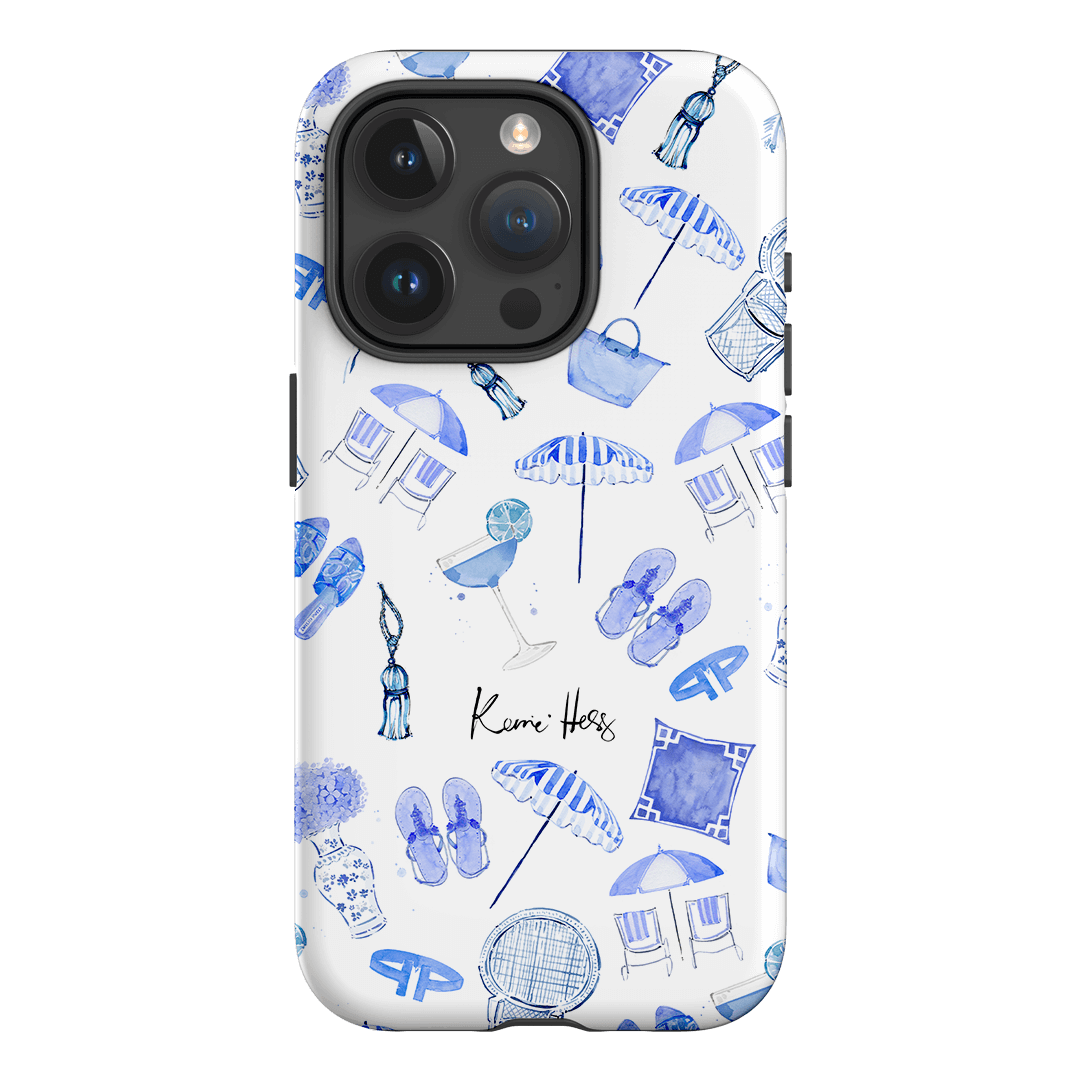 Santorini Printed Phone Cases iPhone 15 Pro / Armoured by Kerrie Hess - The Dairy