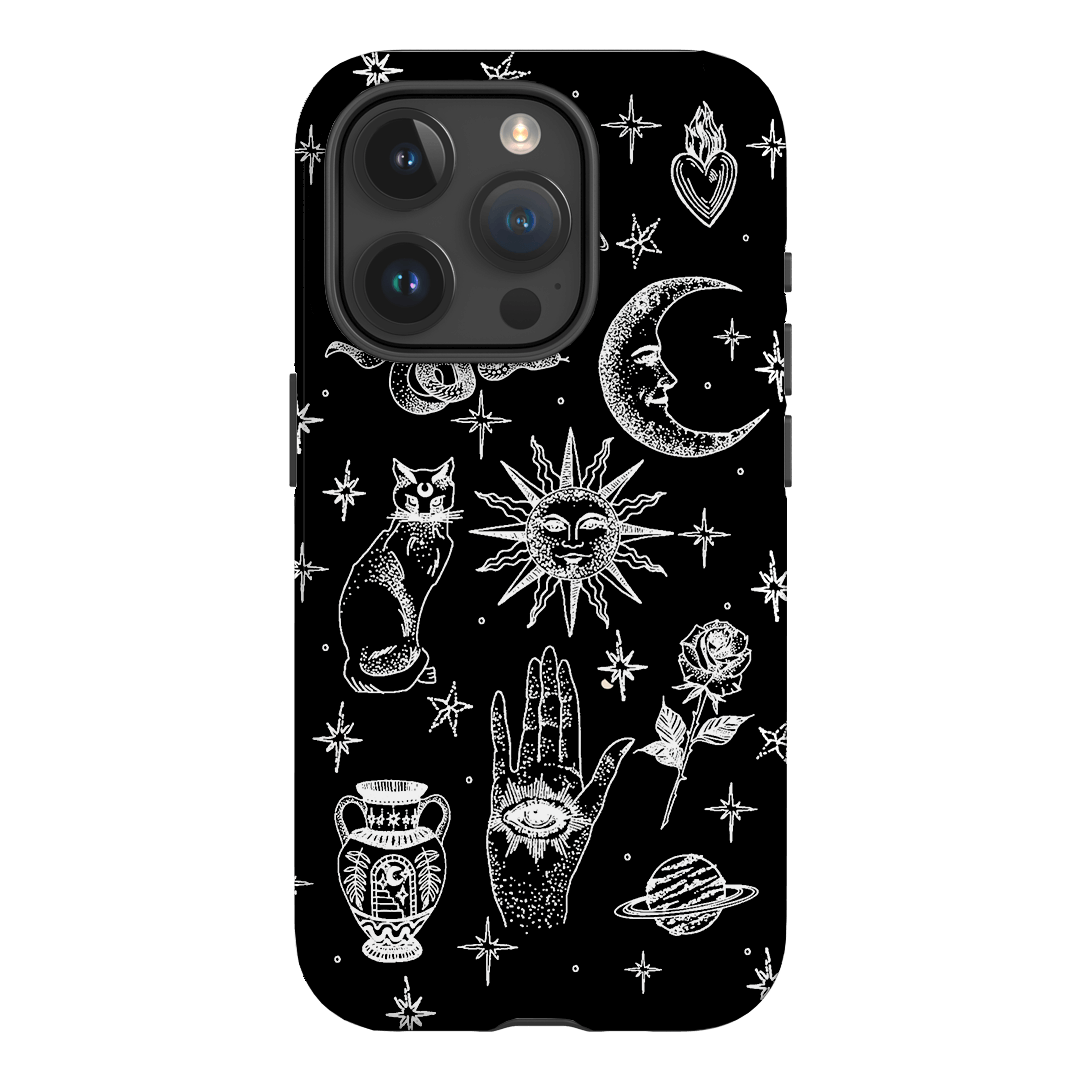Astro Flash Monochrome Printed Phone Cases iPhone 15 Pro / Armoured by Veronica Tucker - The Dairy