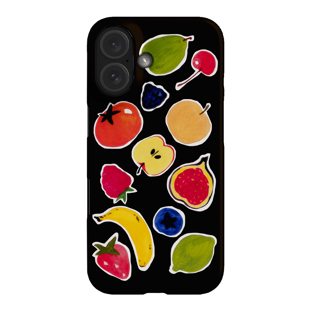 Fruit Stickers Printed Phone Cases iPhone 16 / Snap by Studio Bon - The Dairy