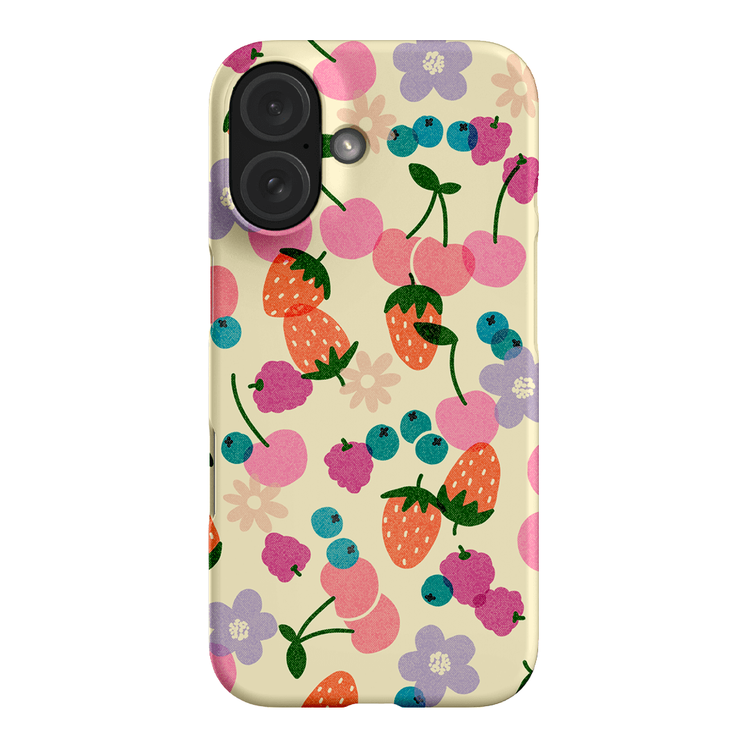 Fruitbowl Printed Phone Cases iPhone 16 / Snap by Amy Gibbs - The Dairy