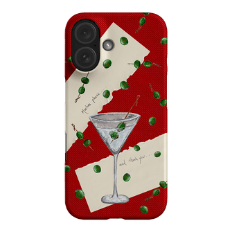 Martini Please Printed Phone Cases iPhone 16 / Armoured by BG. Studio - The Dairy