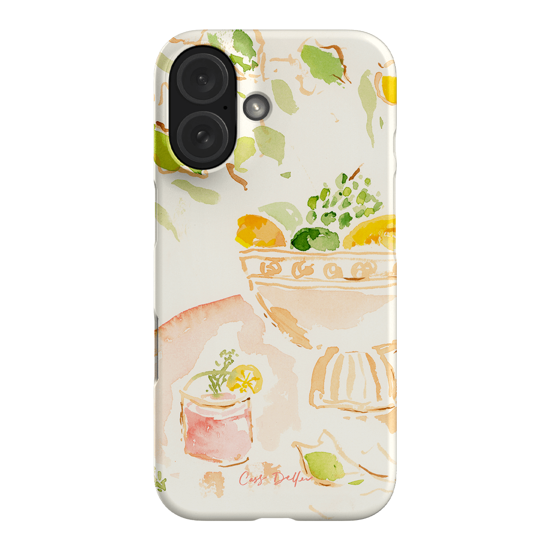 Sorrento Printed Phone Cases iPhone 16 / Snap by Cass Deller - The Dairy