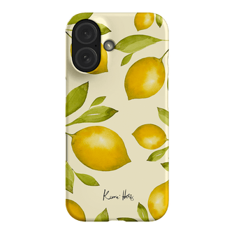 Summer Limone Printed Phone Cases iPhone 16 / Armoured by Kerrie Hess - The Dairy