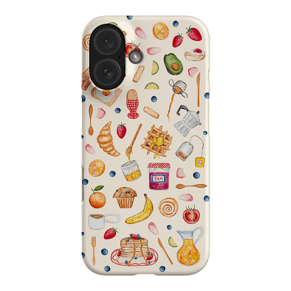 Sunday Breakfast Printed Phone Cases iPhone 16 / Armoured by BG. Studio - The Dairy