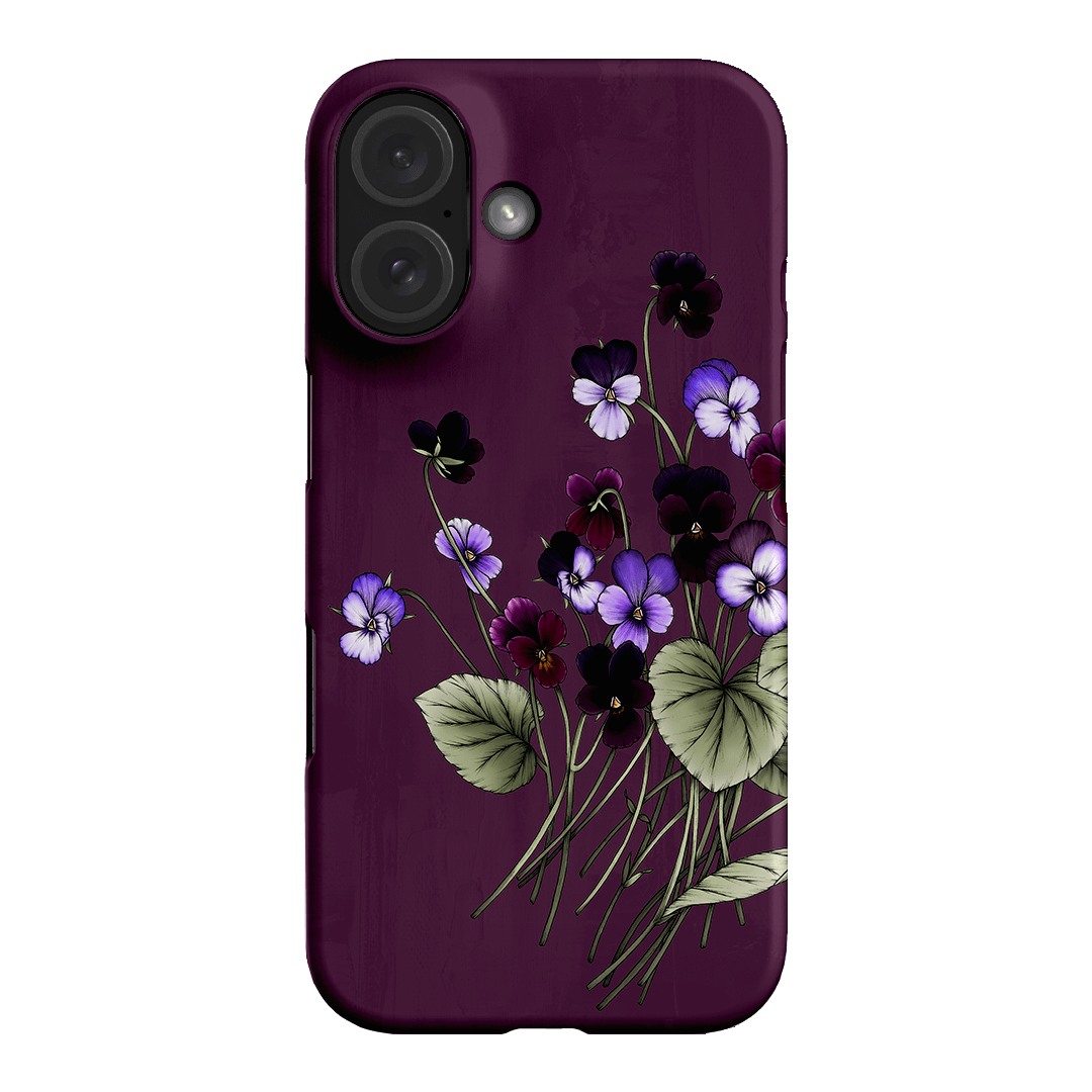 Viola Printed Phone Cases iPhone 16 / Snap by Typoflora - The Dairy