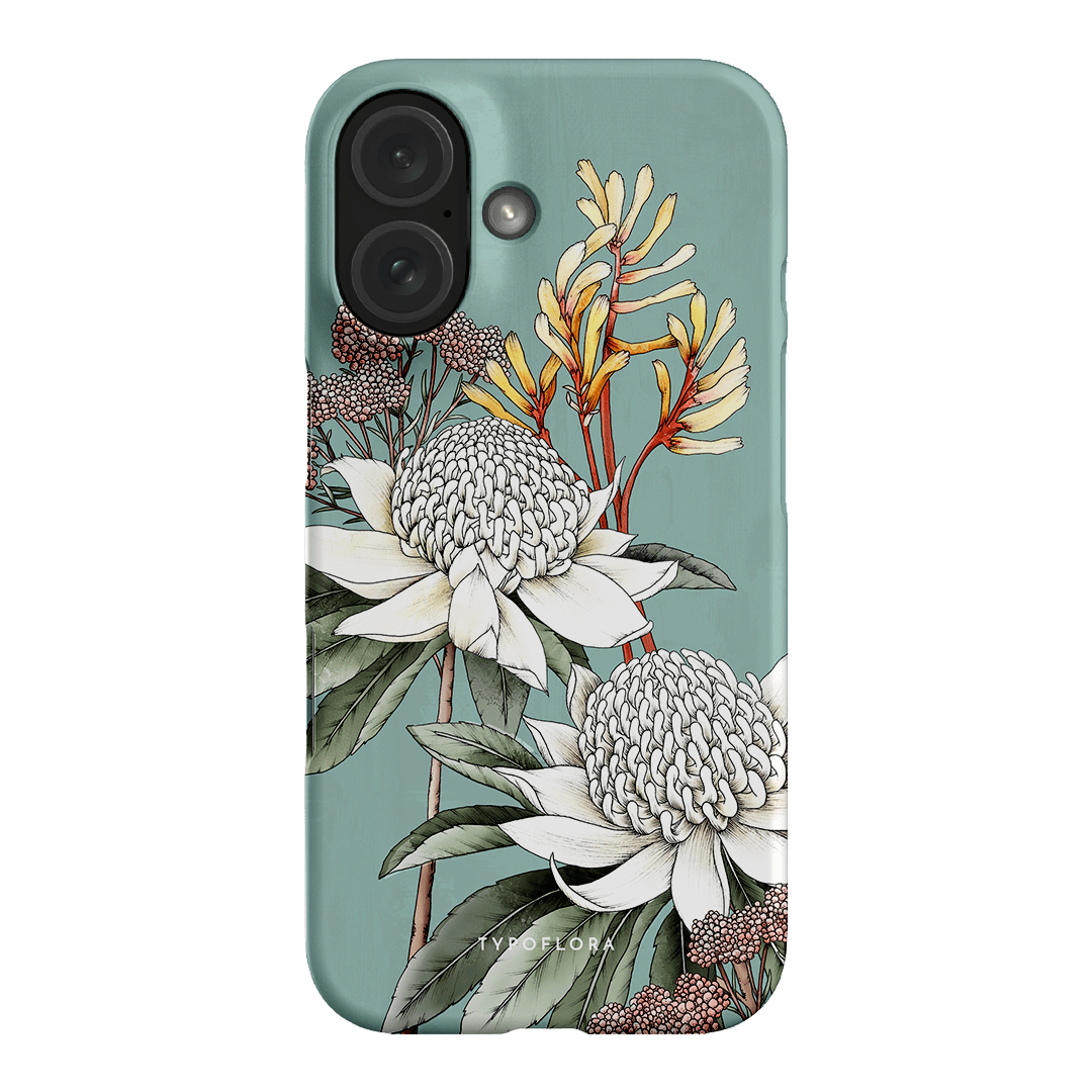 Waratah Printed Phone Cases iPhone 16 / Snap by Typoflora - The Dairy