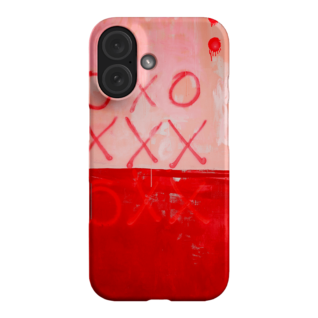 XOXO Printed Phone Cases iPhone 16 / Snap by Jackie Green - The Dairy