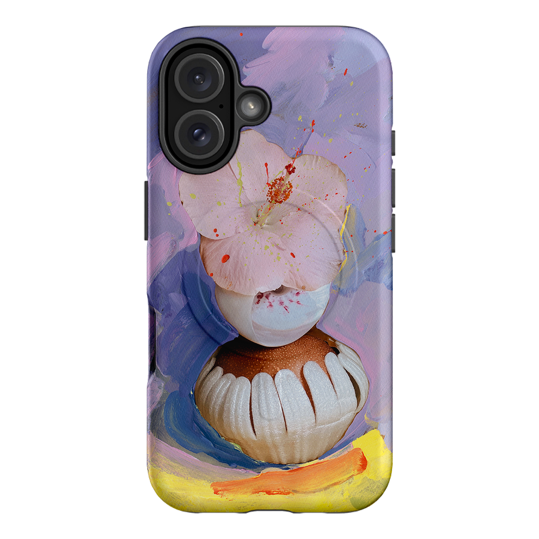 Flower Pop Printed Phone Cases iPhone 16 / Armoured MagSafe by Nicole Nelius - The Dairy